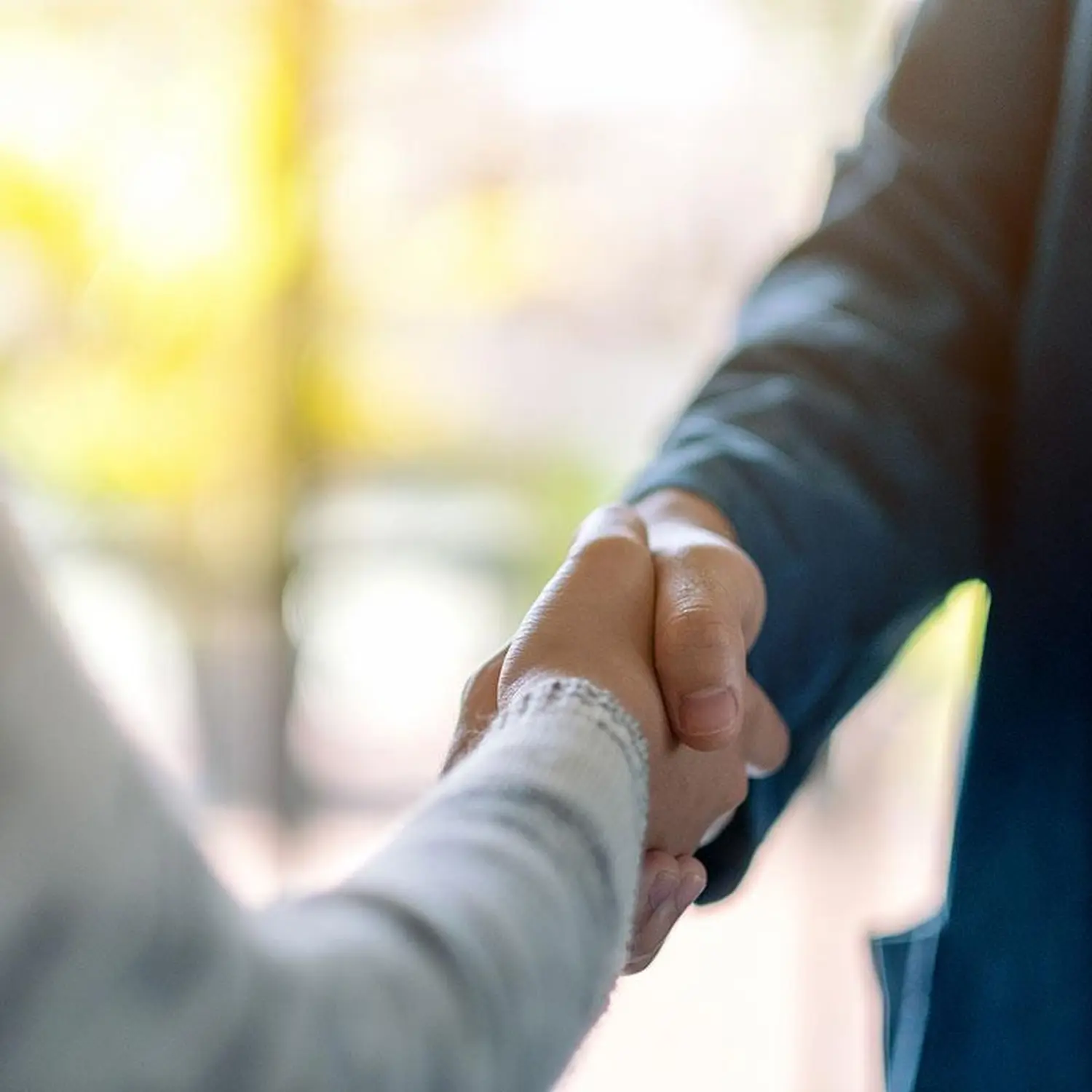 DME Immobilien, Geschäftspartner geben sich die Hand