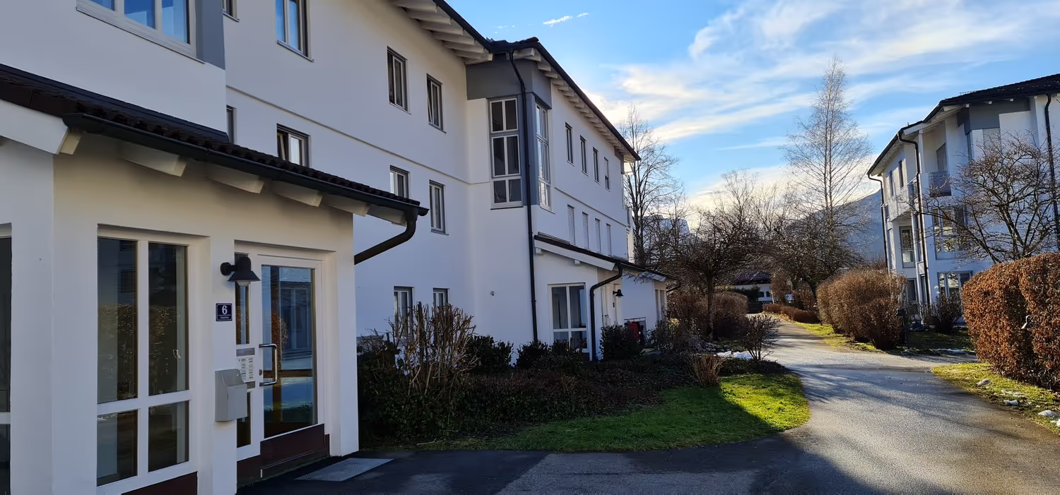 DME Immobilien, Blick aus einer Wohnung 