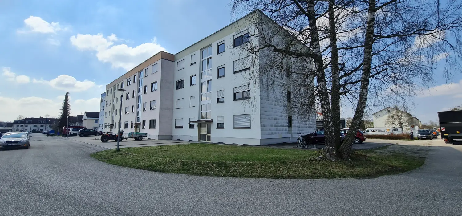 DME Immobilien, Blick aus einer Wohnung 