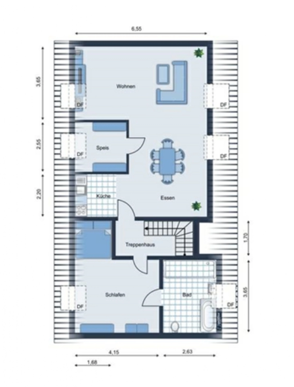 DME Immobilien, Wohnung außen
