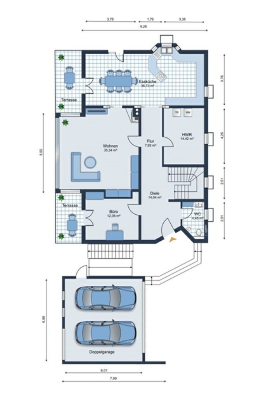 DME Immobilien, Wohnung außen